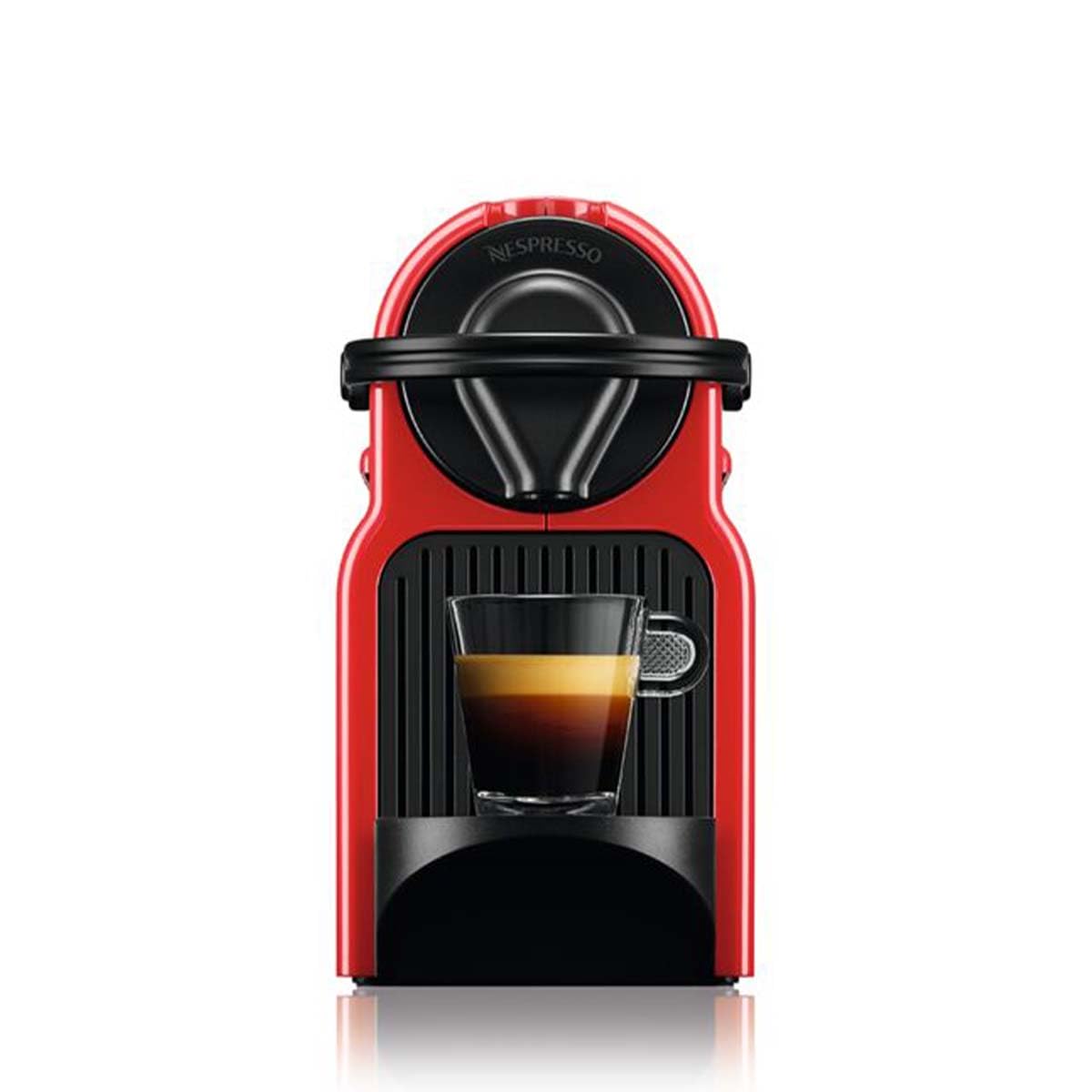 Cafyro Inissia Grenat – Machine à Capsules Réservoir 0,7 L + Assortiment de Bienvenue