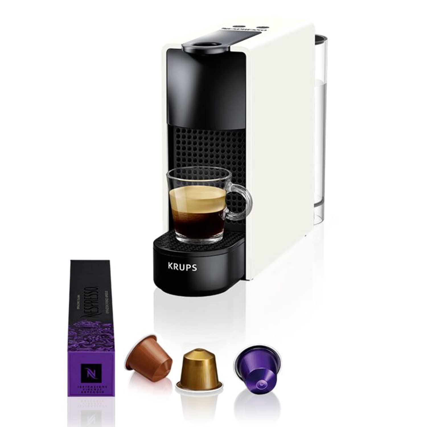 Cafyro Essenza Mini Blanche – Machine à Café à Capsules Ultra Compacte